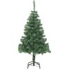 Plastgran med stålfot 210 cm 910 grenar vidaXL 210 x 110 cm – miniatyr 2