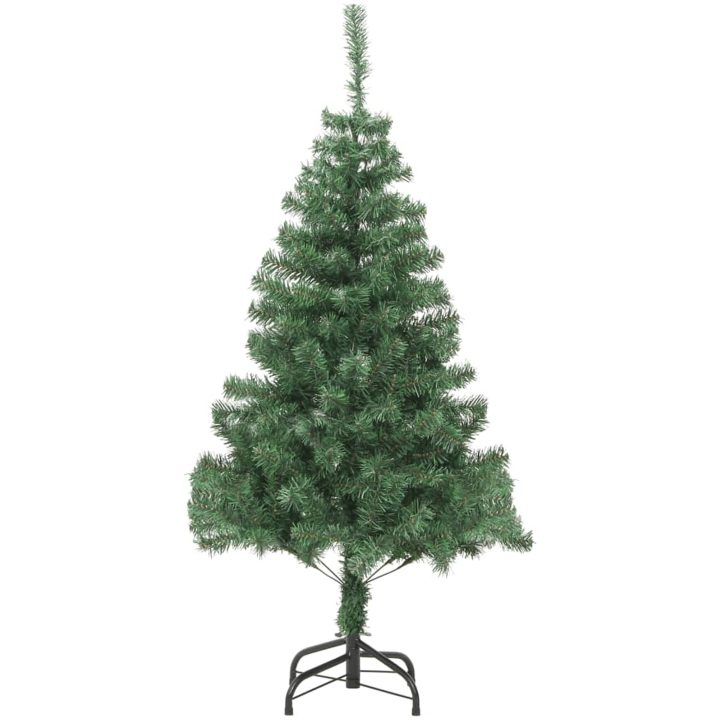 Plastgran med stålfot 210 cm 910 grenar vidaXL 210 x 110 cm – bild 2