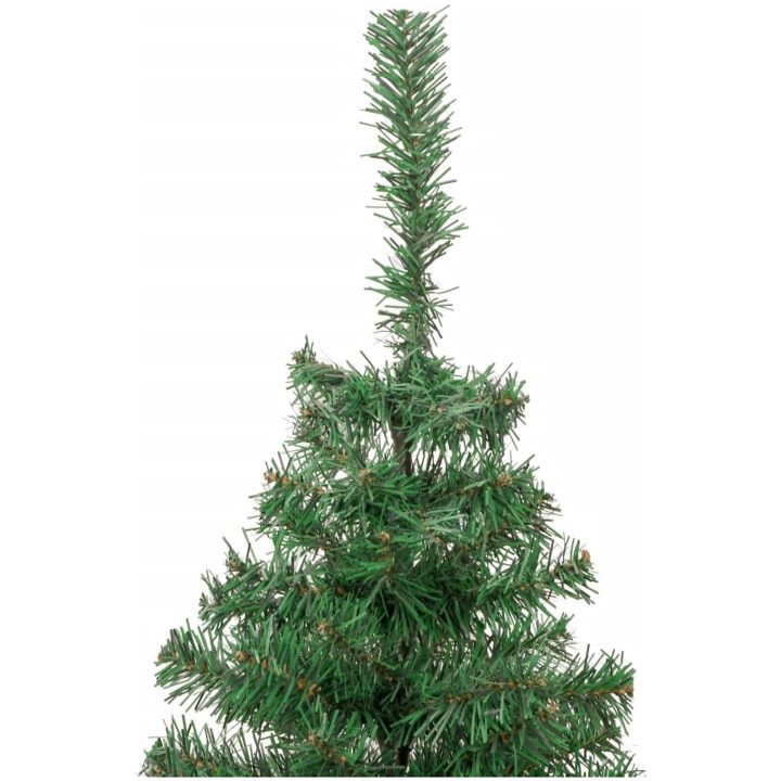 Plastgran med stålfot 210 cm 910 grenar vidaXL 210 x 110 cm – bild 3