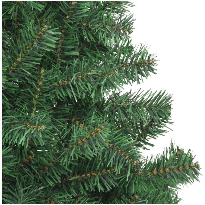 Plastgran med stålfot 210 cm 910 grenar vidaXL 210 x 110 cm – bild 4