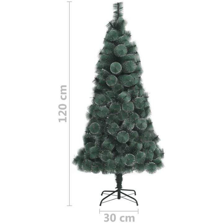 Plastgran med stativ grön 120 cm PET vidaXL 120 x 65 cm – bild 7