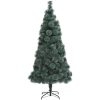 Plastgran med stativ grön 150 cm PET vidaXL 150 x 80 cm – miniatyr 2