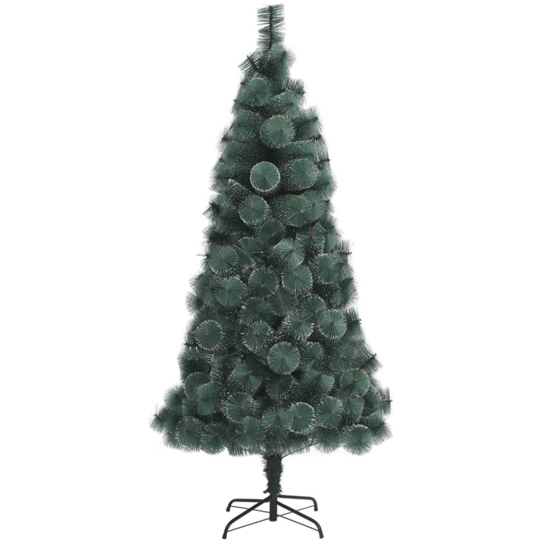 Plastgran med stativ grön 240 cm PET vidaXL 240 x 125 cm – bild 2