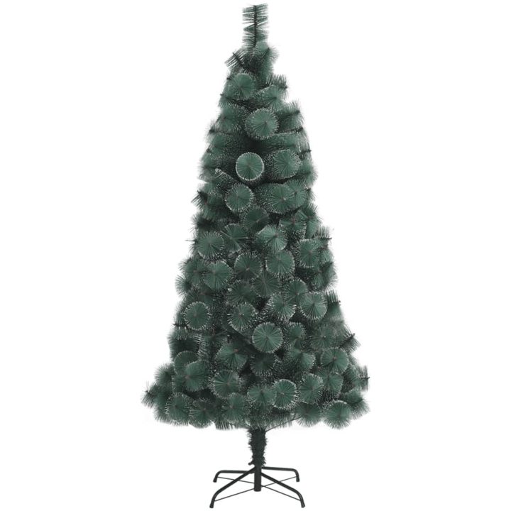 Plastgran med stativ grön 240 cm PET vidaXL 240 x 125 cm – bild 2