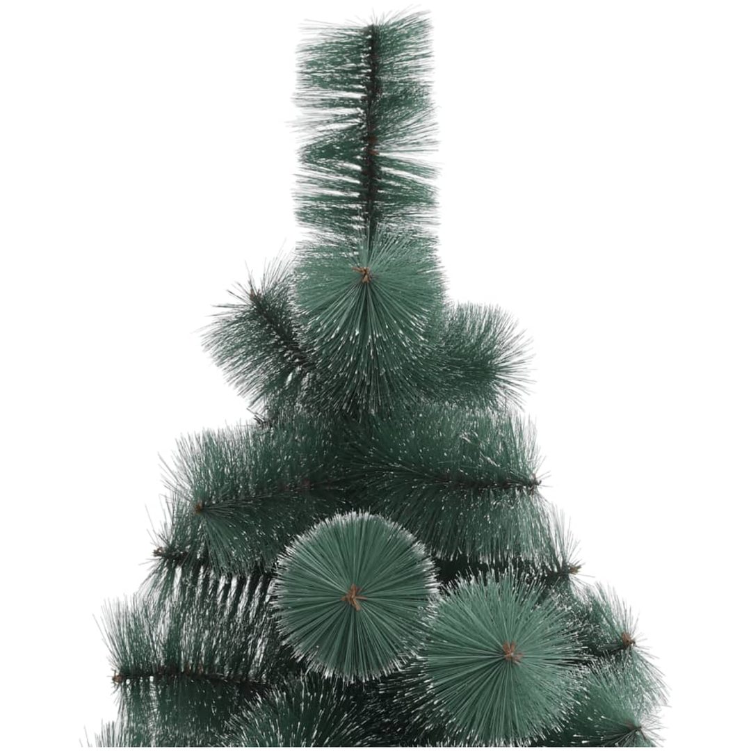 Plastgran med stativ grön 240 cm PET vidaXL 240 x 125 cm – bild 3