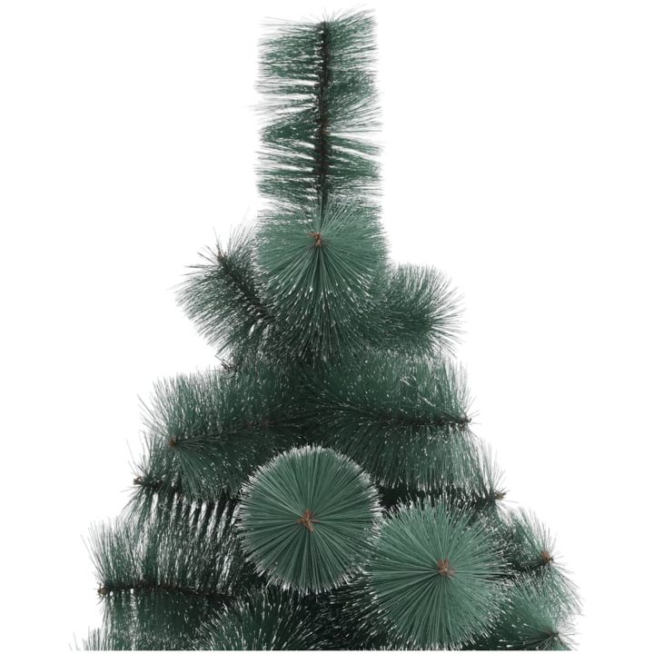 Plastgran med stativ grön 240 cm PET vidaXL 240 x 125 cm – bild 3