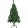 Plastgran med tjocka grenar grön 150 cm PVC vidaXL 150 x 80 cm – miniatyr 2