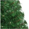 Plastgran med tjocka grenar grön 150 cm PVC vidaXL 150 x 80 cm – miniatyr 4