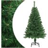 Plastgran med tjocka grenar grön 150 cm PVC vidaXL 150 x 80 cm – miniatyr 1