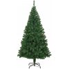 Plastgran med tjocka grenar grön 210 cm PVC vidaXL 210 x 110 cm – miniatyr 2