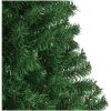 Plastgran med tjocka grenar grön 210 cm PVC vidaXL 210 x 110 cm – miniatyr 4