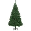 Plastgran med tjocka grenar grön 240 cm PVC vidaXL – miniatyr 2