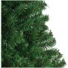 Plastgran med tjocka grenar grön 240 cm PVC vidaXL – miniatyr 4