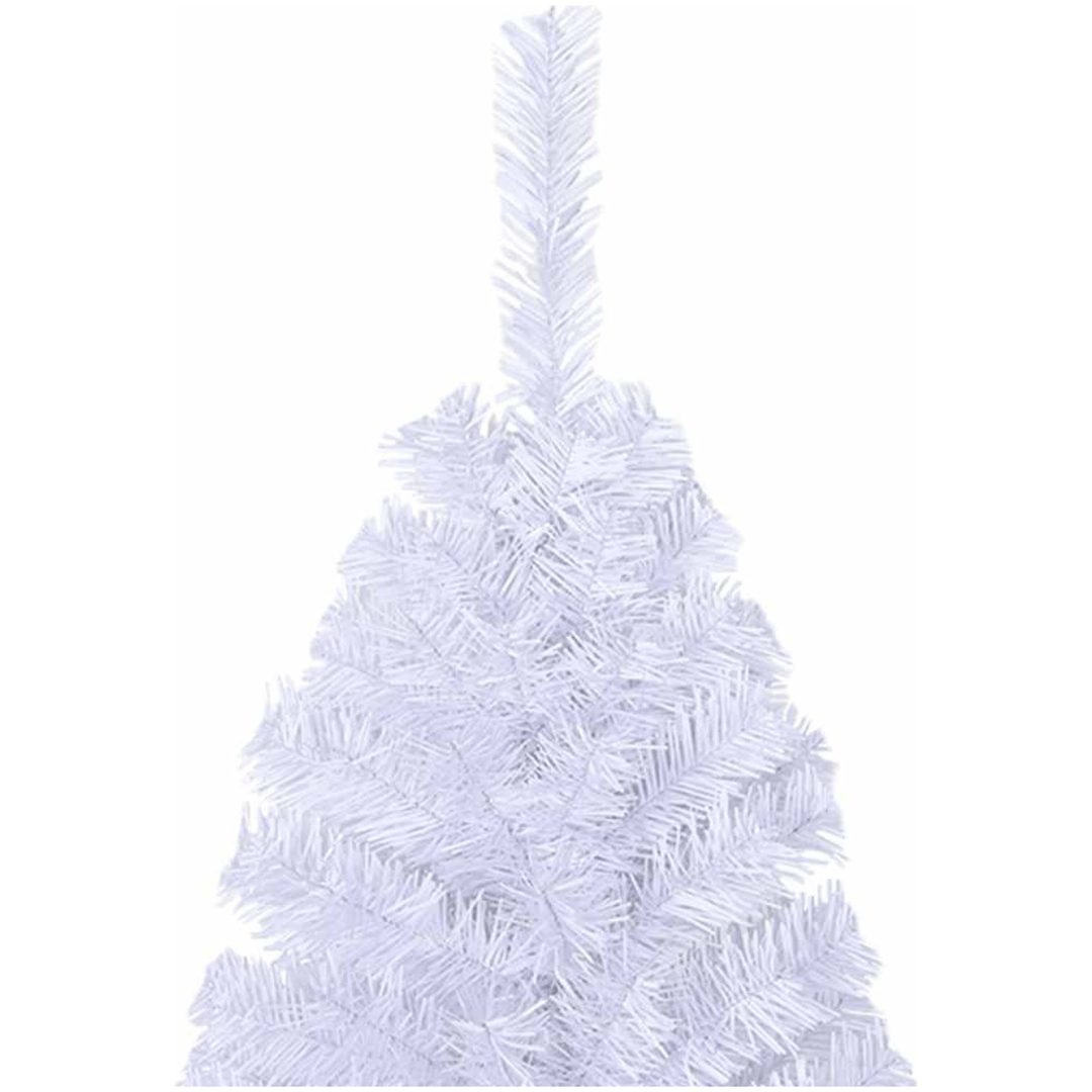 Plastgran med tjocka grenar vit 120 cm PVC vidaXL 120 x 60 cm – bild 3
