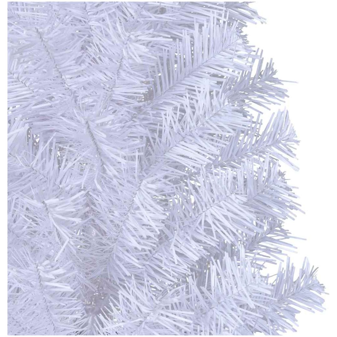 Plastgran med tjocka grenar vit 120 cm PVC vidaXL 120 x 60 cm – bild 4