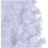 Plastgran med tjocka grenar vit 150 cm PVC vidaXL 150 x 80 cm – miniatyr 4
