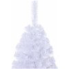 Plastgran med tjocka grenar vit 180 cm PVC vidaXL 180 x 95 cm – miniatyr 3
