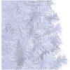 Plastgran med tjocka grenar vit 210 cm PVC vidaXL 210 x 110 cm – miniatyr 4