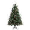 Plastgran och kottar grön 150 cm PVC&PE vidaXL 150 x 68 cm – miniatyr 2