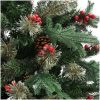 Plastgran och kottar grön 150 cm PVC&PE vidaXL 150 x 68 cm – miniatyr 3