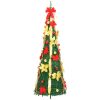Plastgran pop-up 150 LED grön vidaXL 180cm – miniatyr 5