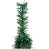 Plastgran pop-up 50 LED grön 120 cm vidaXL 120 x 33 cm – miniatyr 7