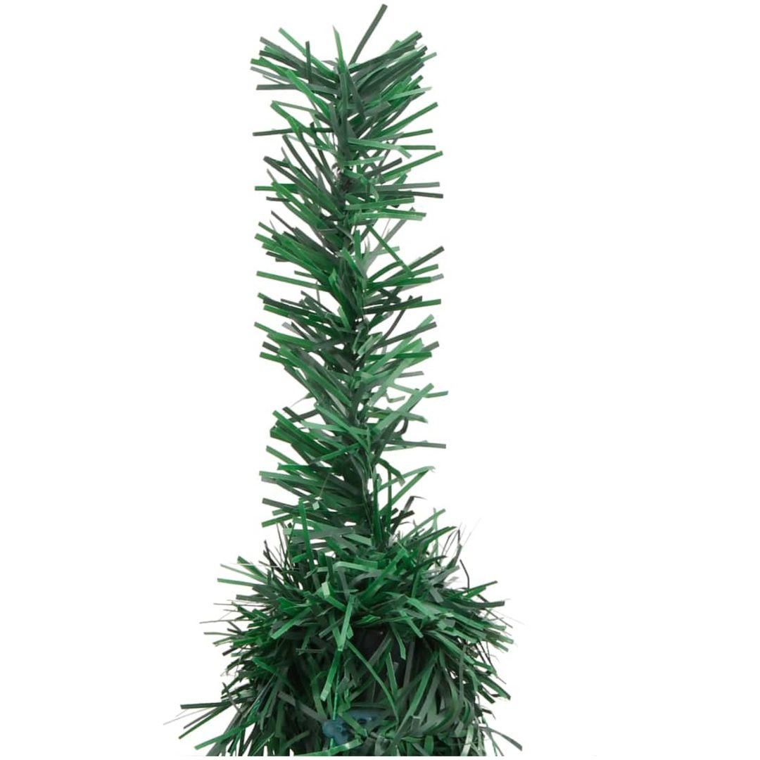 Plastgran pop-up 50 LED grön 120 cm vidaXL 120 x 33 cm – bild 7