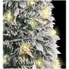Plastgran pop-up med snö 100 LED vidaXL 150 cm – miniatyr 4