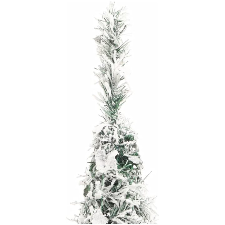 Plastgran pop-up med snö 150 LED vidaXL 180cm – bild 7