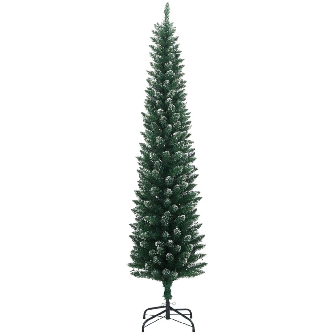 Plastgran smal 150 LEDs vidaXL 120 cm – bild 3