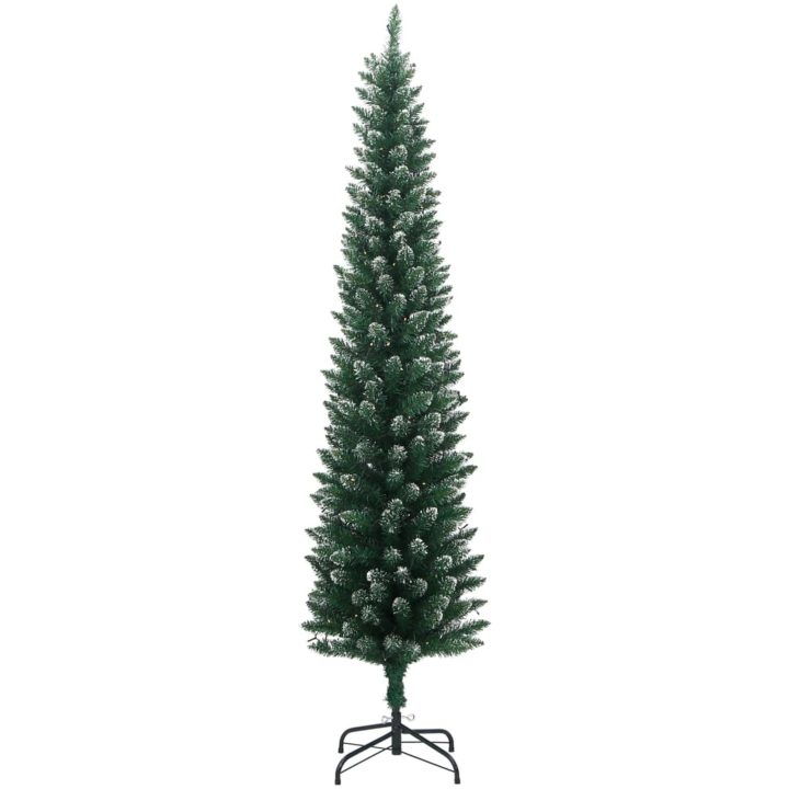 Plastgran smal 150 LEDs vidaXL 120 cm – bild 3