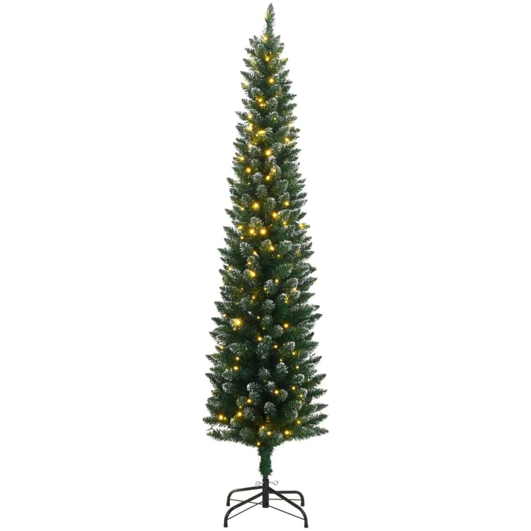 Plastgran smal 300 LEDs vidaXL 210 cm – bild 2