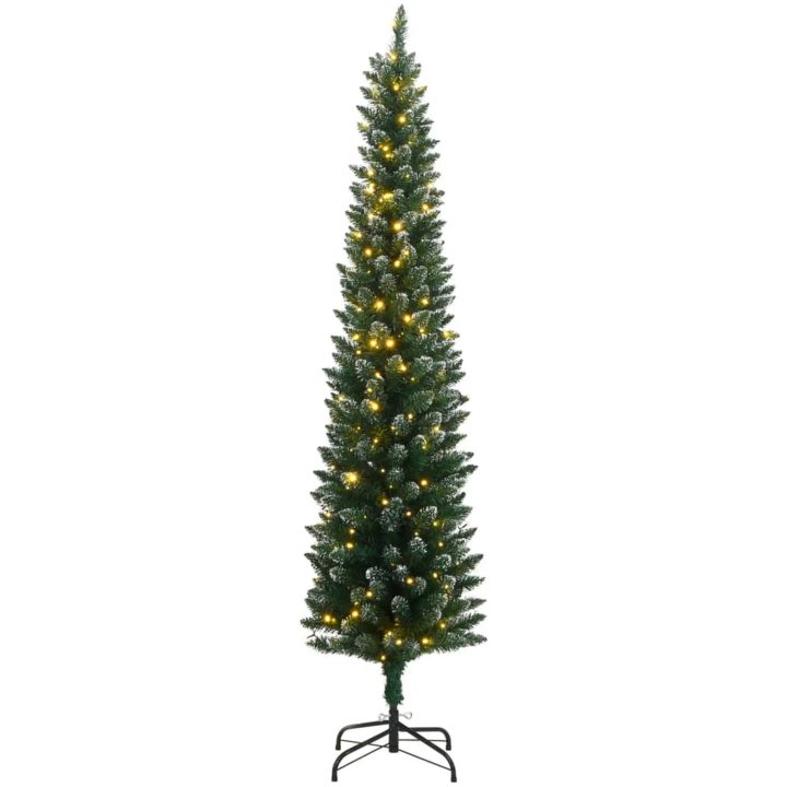 Plastgran smal 300 LEDs vidaXL 210 cm – bild 2