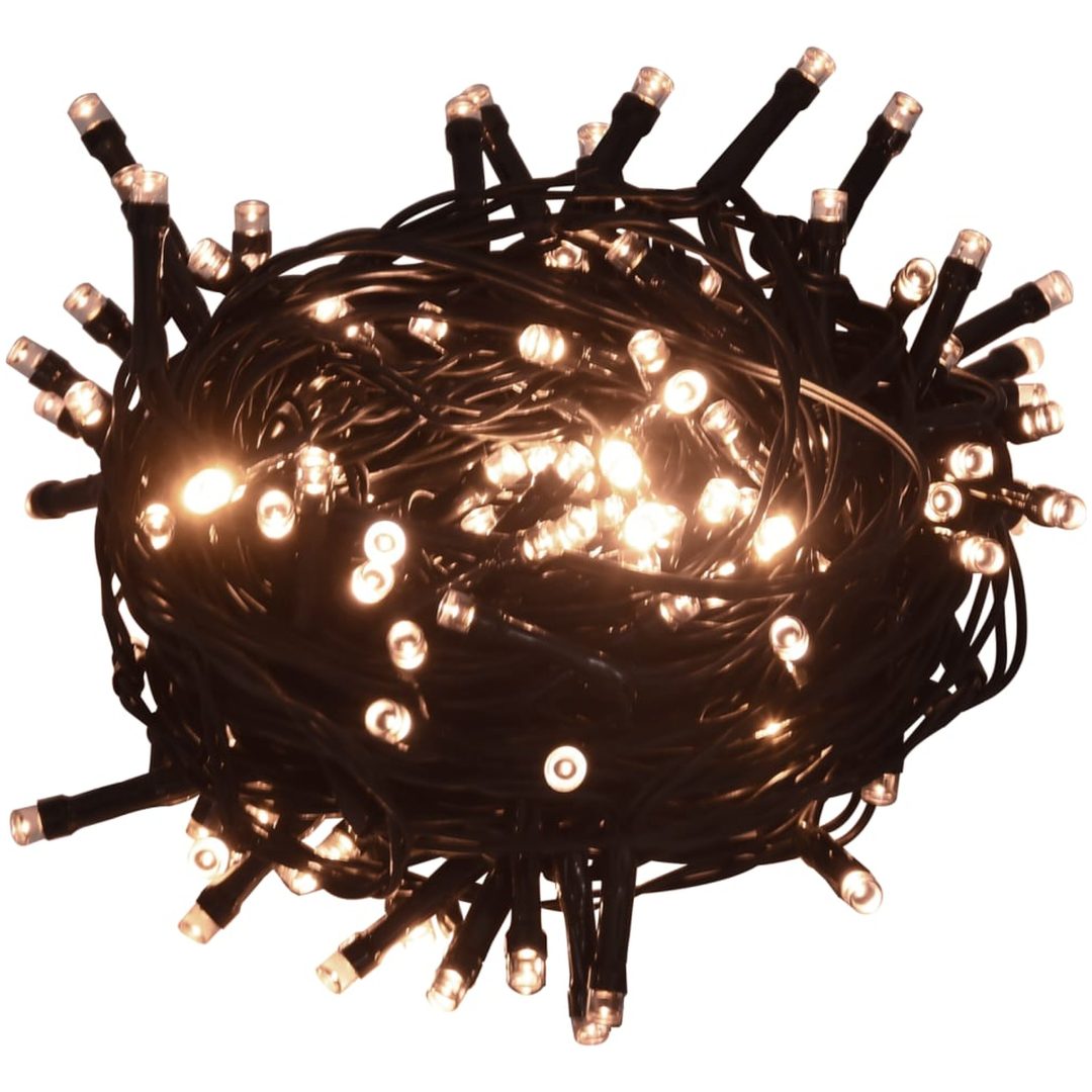 Plastgran smal 300 LEDs vidaXL 210 cm – bild 4