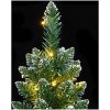Plastgran smal 300 LEDs vidaXL 210 cm – miniatyr 7