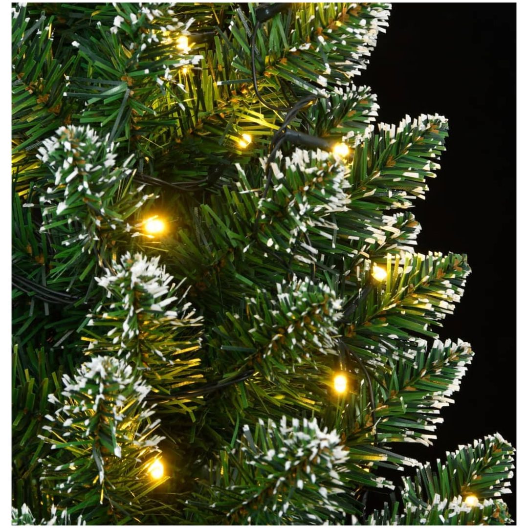 Plastgran smal 300 LEDs vidaXL 210 cm – bild 8