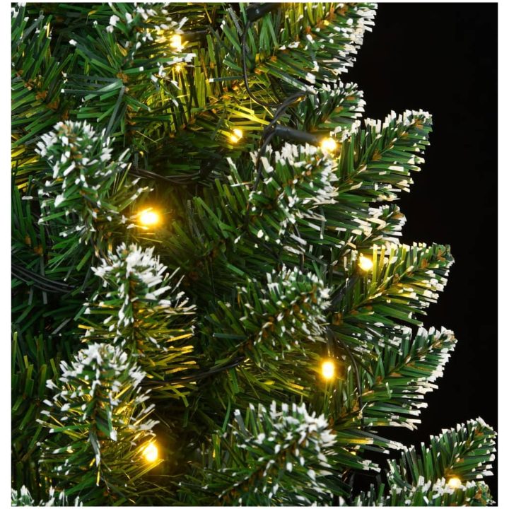 Plastgran smal 300 LEDs vidaXL 210 cm – bild 8