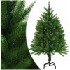 Plastgran verklighetstrogna barr 120 cm grön vidaXL 120 x 75 cm – miniatyr 1