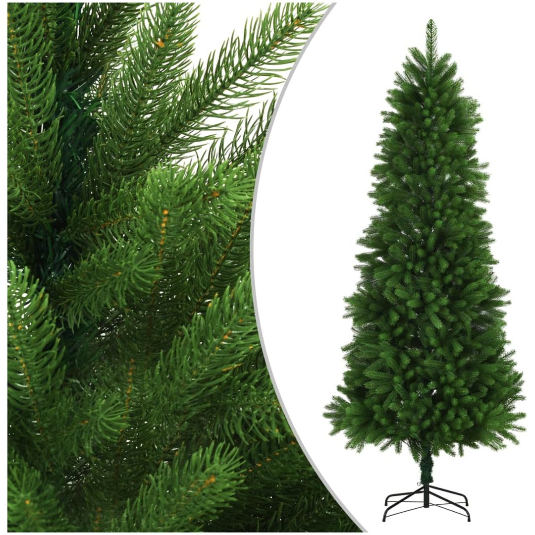 Plastgran verklighetstrogna barr 240 cm grön vidaXL 240 x 100 cm