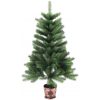 Plastgran verklighetstrogna barr 90 cm grön vidaXL 90 x 51 cm – miniatyr 2