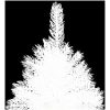 Plastgran verklighetstrogna barr vit 210 cm vidaXL 210 x 105 cm – miniatyr 3