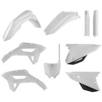 Plastic Kit - White (21-22) Honda CRF450RX POLISPORT