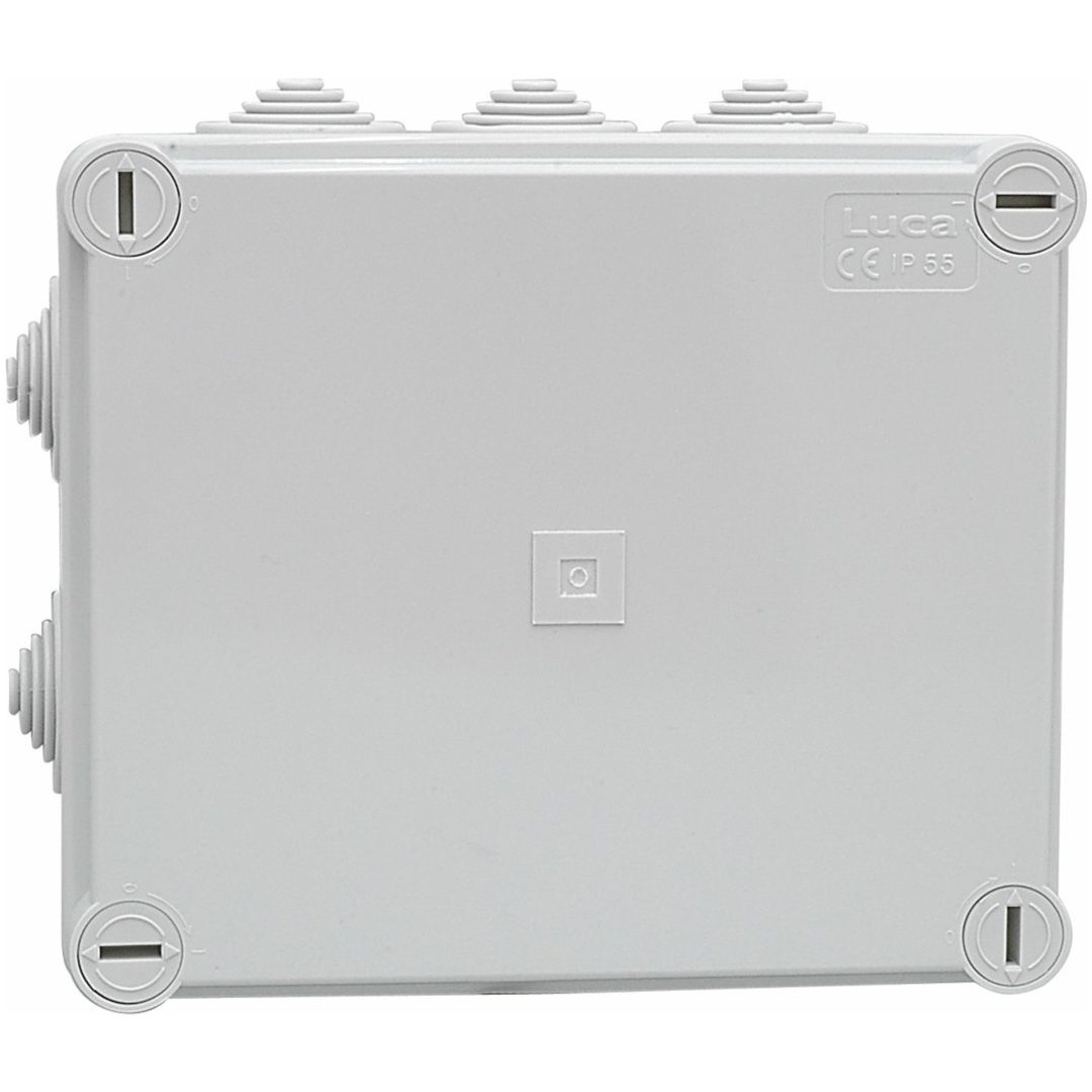 Plastkapsling, IP55, 160x135x77 mm, Med membran MALMBERGS