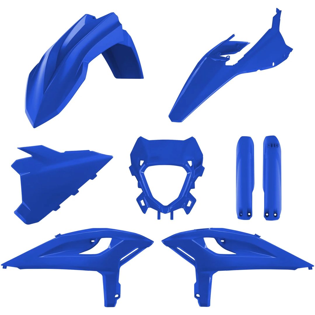 Plastkit Complete Blå Grå POLISPORT