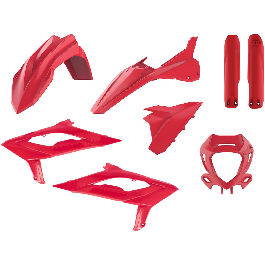 Plastkit Röd POLISPORT