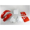 Plastkit Röd/Vit UFO – miniatyr 1