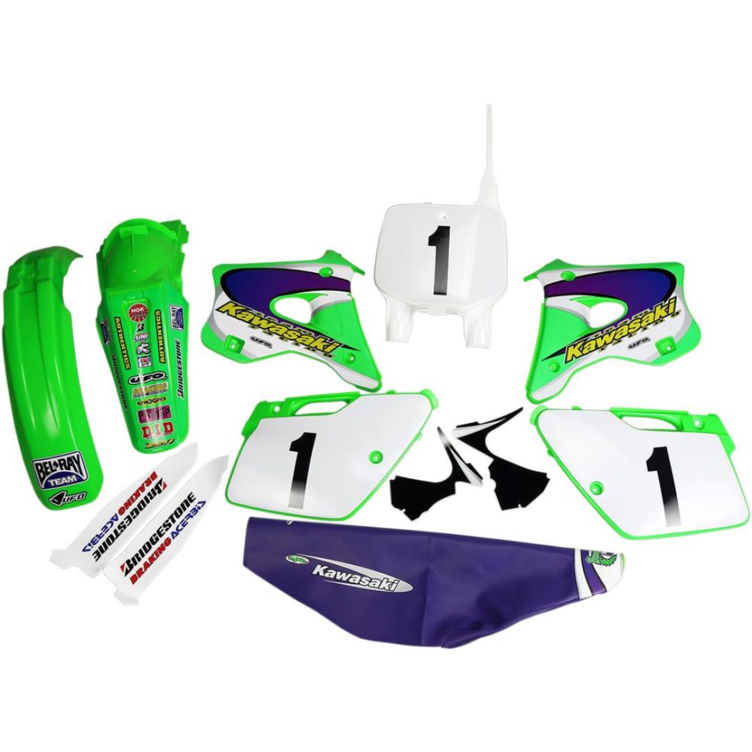 Plastkit Team USA Grön Vit UFO