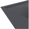 Plastkruka Set Antracit Plast vidaXL 40 x 40 x 15 cm – miniatyr 10