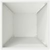 Plastkruka Vit Plast Dekorativa inslag vidaXL 35 x 35 x 15 cm – miniatyr 8