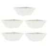 Plastkrukset Vit Plast Vit Plastkruka Fyrkantig vidaXL 35 x 35 x 15 cm – miniatyr 2